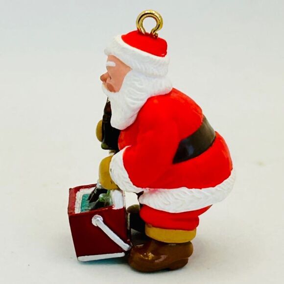 VTG 1993 Hallmark Keepsake Ornament Collector's Club Miniature COOL SANTA Coke - Picture 3 of 9